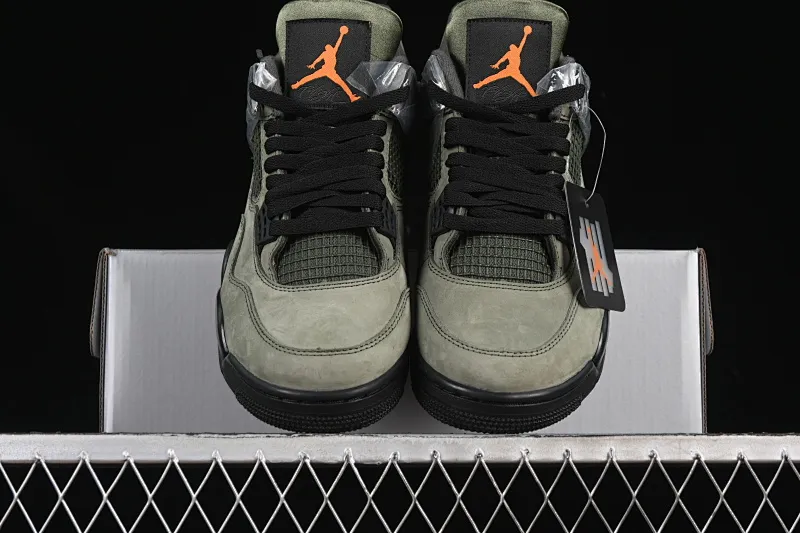 All categories Air Jordan Jordan series basketball shoes Air Jordan 4 OG version Undefeated x Air Jordan 4 OG AJ4 Joe 4 olive green suede IB1519-200